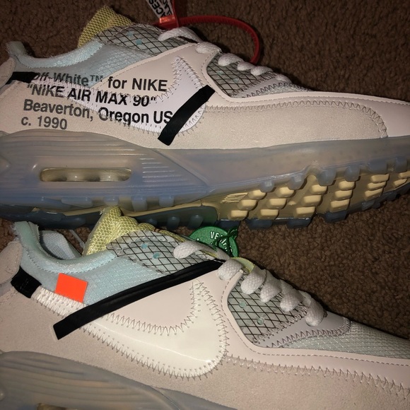 Nike Other - Nike off white airmax 90